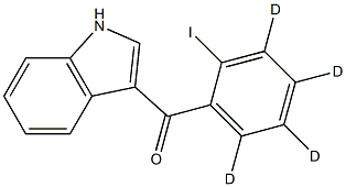 1H-Indol-3-yl(2-iodophenyl)-Methanone-d4