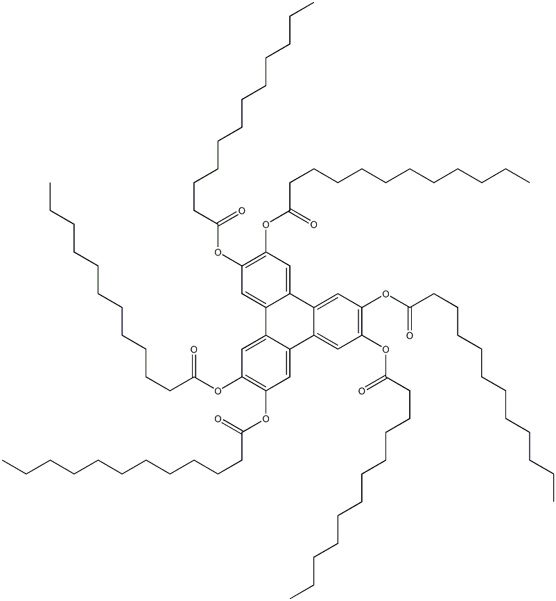 2,3,6,7,10,11-Hexakis[dodecanoyloxy]triphenylen