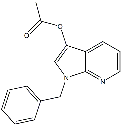 Acetic acid 1-benzyl-1H-pyrrolo[2,3-b]pyridin-3-yl ester|