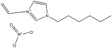 1-hexyl-3-vinyliMidazoliuM nitrate Structure