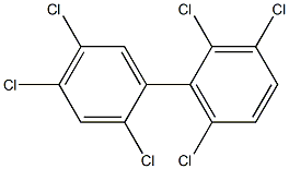 2,2',3,4',5',6-Hexachlorobiphenyl Solution Structure