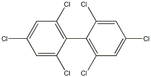 2.2'.4.4'.6.6'-Hexachlorobiphenyl Solution Structure
