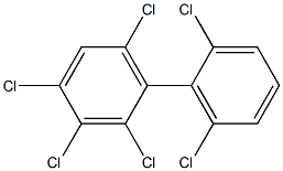 2,2',3,4,6,6'-Hexachlorobiphenyl Solution Structure