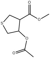 4-Acetoxy-tetrahydro-thiophene-3-carboxylic acid methyl ester|