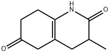 1,3,4,5,7,8-Hexahydro-3-methylquinoline-2,6-dione 结构式
