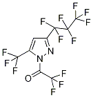 3-(Heptafluoropropyl)-1-(trifluoroacetyl)-5-(trifluoromethyl)-1H-pyrazole