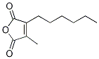 2-Hexyl-3-MethylMaleic Anhydride-d3 Structure