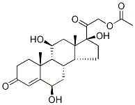 21-O-Acetyl 6α-Hydroxy Cortisol-d4|21-O-Acetyl 6α-Hydroxy Cortisol-d4