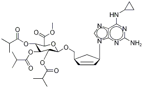 Abacavir 5’-(2,3,4-Tri-O-isobytyryl)-β-D-glucuronic Acid Methyl Ester