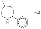Hexahydro-5-Methyl-2-phenyl-1H-azepine Hydrochloride Structure