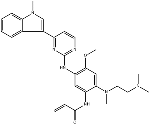 AZD-9291 化学構造式
