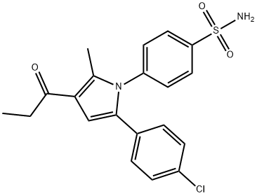 A-867744|4-[5-(4-氯苯基)-2-甲基-3-丙酰基吡咯-1-基]苯磺酰胺