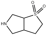 HEXAHYDRO-2H-THIENO[2,3-C]PYRROLE 1,1-DIOXIDE Structure