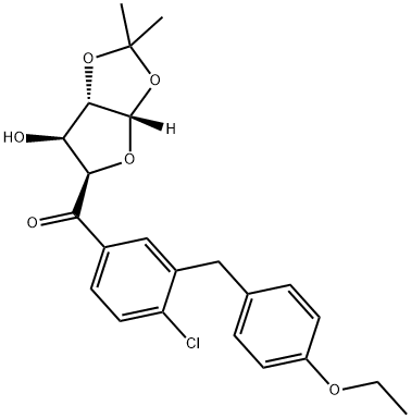 (4-クロロ-3-(4-エトキシベンジル)フェニル)((3AS,5R,6S,6AS)-6-ヒドロキシ-2,2-ジメチルテトラヒドロフロ[2,3-D][1,3]ジオキソール-5-イル)メタノン
