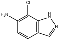 7-氯-1H-吲唑-6-胺, 112635-08-2, 结构式