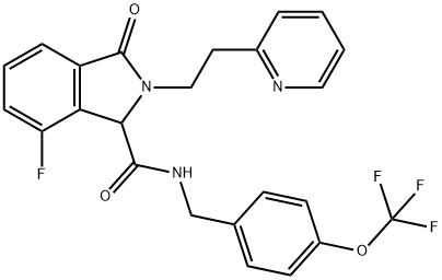 SodiuM Channel inhibitor 1 Struktur