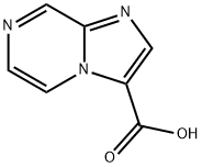 イミダゾ[1,2-A]ピラジン-3-カルボン酸 化学構造式