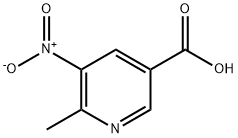 6-Methyl-5-nitronicotinic acid Structure