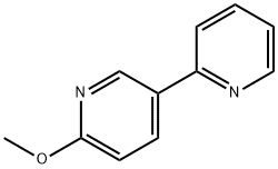 6'-メトキシ-2,3'-ビピリジル 化学構造式
