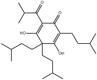 hexahydrocolupulone|3,5-二羟基-2,4,4-三(3-甲基丁基)-6-(2-甲基-1-氧代丙基)-2,5-环己二烯-1-酮