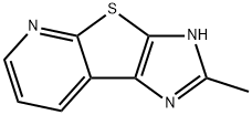 3H-IMidazo[4',5':4,5]thieno[2,3-b]pyridine, 2-Methyl- Structure