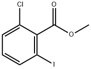 2-Chloro-6-iodo-benzoic acid methyl ester Struktur