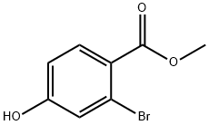 Methyl2-bromo-4-hydroxybenzoate Struktur
