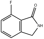 7-フルオロイソインドリン-1-オン 化学構造式