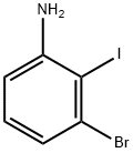 3-Bromo-2-iodo-phenylamine Struktur