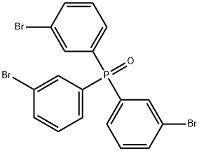 トリス(3-ブロモフェニル)ホスフィンオキシド 化学構造式