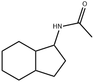 Acetamide,  N-[hexahydro-1-indanyl]-  (3CI) Structure
