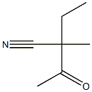 Acetoacetonitrile, 2-ethyl-2-methyl- (6CI) Structure