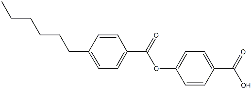 4-[(4-hexylbenzoyl)oxy]benzoic acid|