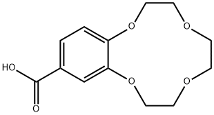 2,3,5,6,8,9-hexahydro-1,4,7,10-benzotetraoxacyclododecine-12-carboxylic acid|4‘-羧基苯并-12-冠-4
