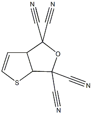 3a,6a-dihydrothieno[2,3-c]furan-4,4,6,6-tetracarbonitrile|