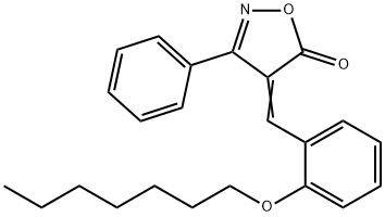 4-[2-(heptyloxy)benzylidene]-3-phenyl-5(4H)-isoxazolone|