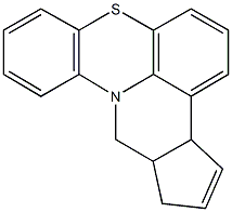 1,3a,13,13a-tetrahydrocyclopenta[4,5]pyrido[3,2,1-kl]phenothiazine Structure