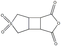 hexahydrothieno[3',4':3,4]cyclobuta[1,2-c]furan-1,3-dione 5,5-dioxide Structure
