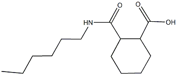 2-[(hexylamino)carbonyl]cyclohexanecarboxylic acid|
