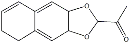 1-(3a,5,6,9a-tetrahydronaphtho[2,3-d][1,3]dioxol-2-yl)ethanone|