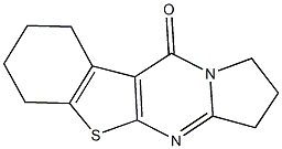 2,3,6,7,8,9-hexahydro[1]benzothieno[2,3-d]pyrrolo[1,2-a]pyrimidin-10(1H)-one Structure
