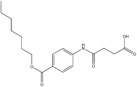 4-{4-[(heptyloxy)carbonyl]anilino}-4-oxobutanoic acid