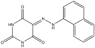 2,4,5,6(1H,3H)-pyrimidinetetrone 5-(1-naphthylhydrazone)