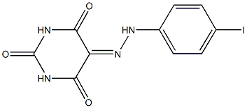 2,4,5,6(1H,3H)-pyrimidinetetrone 5-[(4-iodophenyl)hydrazone]