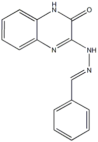benzaldehyde (3-oxo-3,4-dihydro-2-quinoxalinyl)hydrazone