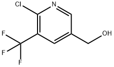 6-chloro-5-(trifluoroMethyl)pyridin-3-yl)Methanol Struktur