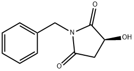 N-Benzyl-(3S)-hydroxysuccinimide Struktur