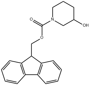 (9H-fluoren-9-yl)methyl 3-hydroxypiperidine-1-carboxylate|N-FMOC-3-羟基哌啶