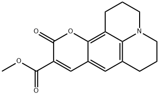 2,3,5,6-1H,4H-TETRAHYDRO-8-METHOXYCARBONYL-QUINOLIZINO- (9,9A,1-GH)COUMARIN|香豆素343