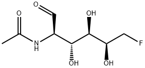 2-acetamido-2,6-dideoxy-6-fluorogalactose Structure